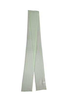 Dolce & Gabbana Light Green Silk Sash Wrap Shawl Stole 292cm x 19cm Scarf