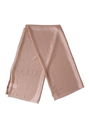 Dolce & Gabbana Light Pink Silk Foulard Wrap Shawl 119cm x 107.5cm Scarf