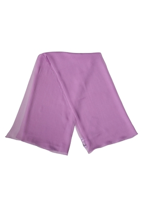 Dolce & Gabbana Light Purple Silk Neck Wrap Foulard 114cm x 114cm  Scarf