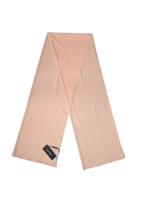 Dolce & Gabbana Peach Silk Neck Wrap Shawl Women Stole 200cm x 64cm  Scarf