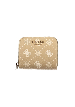 Guess Jeans Beige Polyurethane Women Wallet