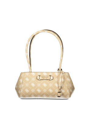 Guess Jeans Beige Polyurethane Women Handbag