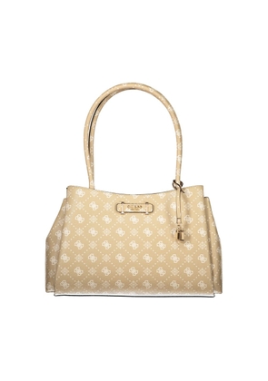 Guess Jeans Beige Polyurethane Women Handbag
