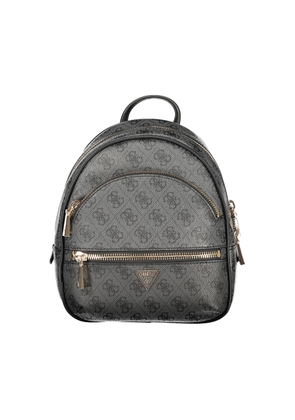 Guess Jeans Black Polyurethane Women Backpack