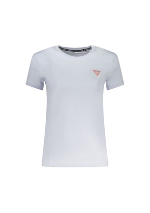 Guess Jeans Azzurro Cotton Women T-Shirt - S