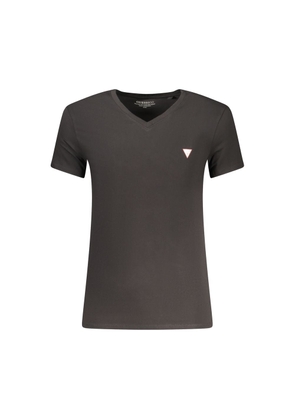 Guess Jeans Black Cotton Men's T-Shirt - XS