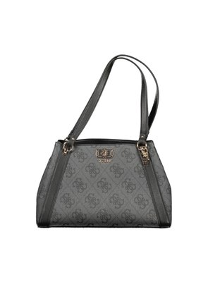 Guess Jeans Nero Poliuretano Women Handbag