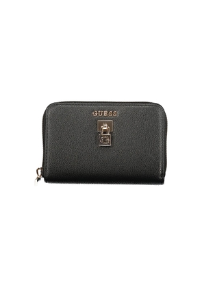 Guess Jeans Nero Poliuretano Women Wallet