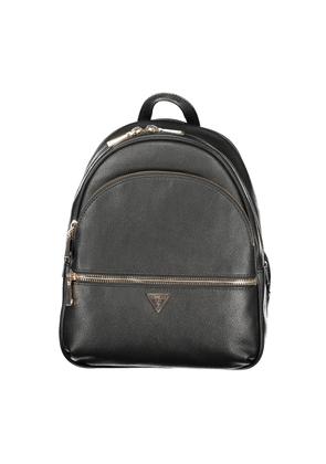 Guess Jeans Black Polyurethane Women Backpack