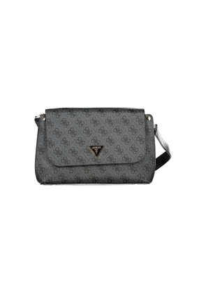 Guess Jeans Nero Poliuretano Women Handbag