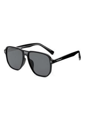 Bobroff Black Acetate Sunglasses