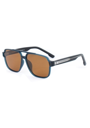 Bobroff Blue Acetate Sunglasses