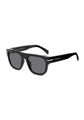 Bobroff Black Acetate Sunglasses