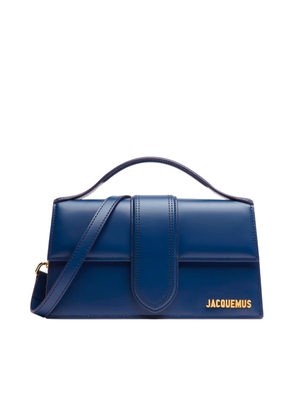 Jacquemus Dark NavyLeather Le Grand Bambino Handbag