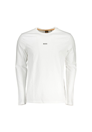 Hugo Boss White Organic Cotton Men T-Shirt - 3XL