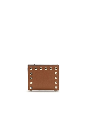 Valentino Garavani Brown Lamb Ovis Aries Aries Wallet