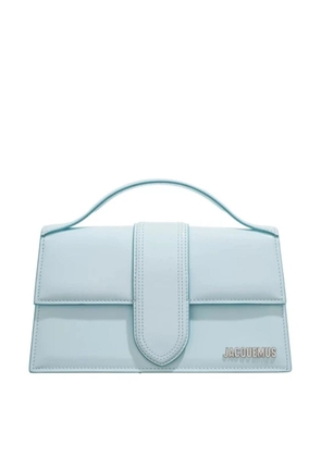 Jacquemus Pale blue Leather Le Grand Bambino Handbag