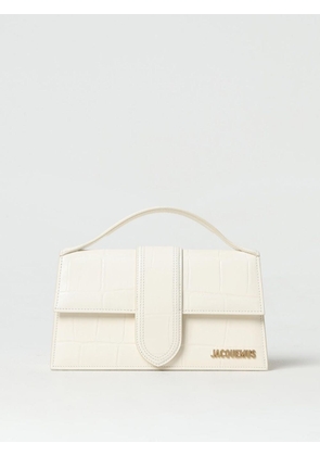 Jacquemus Ivory Cocco Le Grand Bambino Handbag