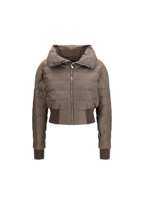 Moncler x Rick Owens Brown Polyester Coat - 0/XS