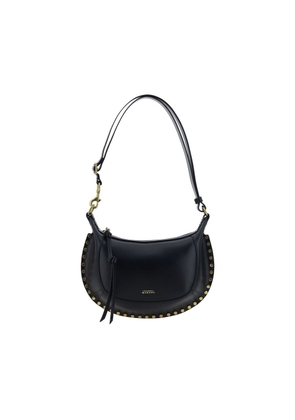 Isabel Marant Black Calf Leather Bos Taurus Shoulder Bag