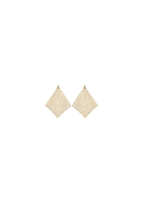 Rabanne Gold Brass Earrings - One Size