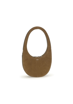 Coperni Brown Calf Leather Bos Taurus Shoulder Bag