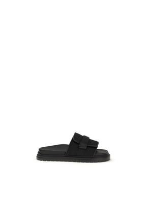 Fendi Black Polyamide Sandals - EU43/US10