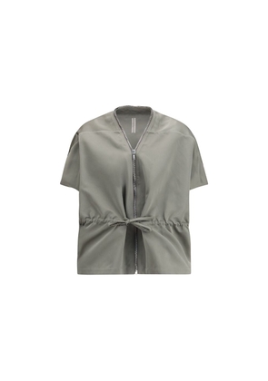 Rick Owens Bicolor Polyester Sleveless Jacket - One Size