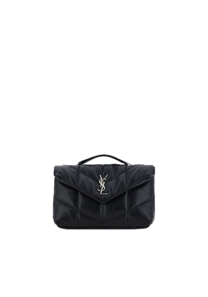 Saint Laurent Black Lamb Ovis Aries Aries Shoulder Bag