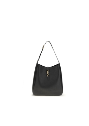 Saint Laurent Black Calf Leather Bos Taurus Shoulder Bag