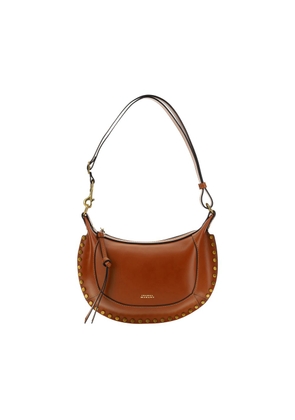 Isabel Marant Brown Calf Leather Bos Taurus Shoulder Bag
