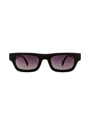 ANINE BING Otis Sunglasses in Black.