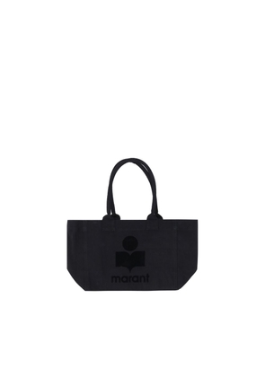 Isabel Marant Black Cotton Shoulder Bag