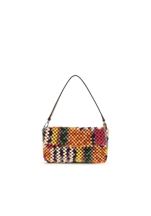 Staud Multicolor Other Fibres Shoulder Bag