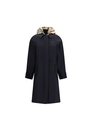 Burberry Black Polyamide Coat - L