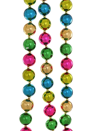 Cody Foster & Co Rainbow Vintage Garland in Green,Fuchsia.