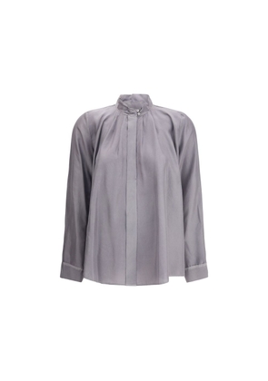 Forte_Forte Gray Silk Shirt - I/S