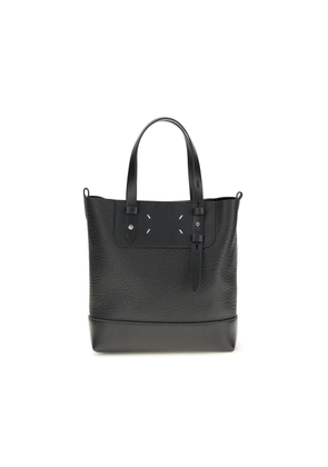 Margiela Black Calf Leather Bos Taurus Shoulder Bag