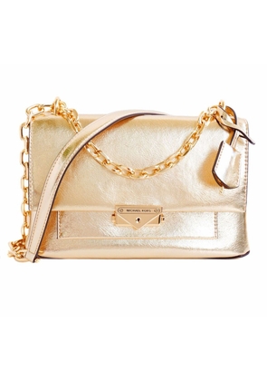 Michael Kors Gold Leather Shoulder Bag