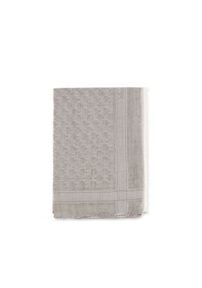 Max Mara Beige Wool Scarf