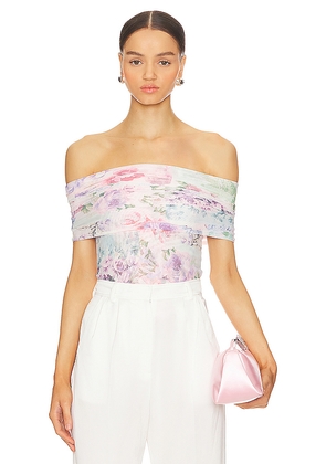 Amanda Uprichard Leia Top in Lavender. Size M. Also in S, XS, XL.