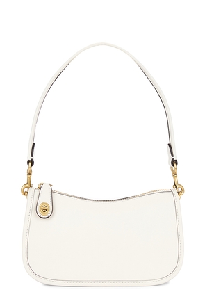 Coach Swinger 20 Bag in White.