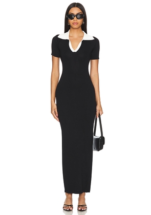 ALL THE WAYS Rava Maxi Dress in Black. Size L. Also in XS, S, M.