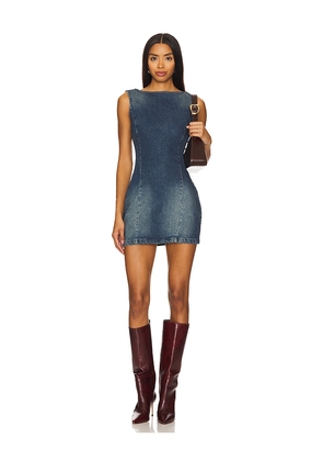 EB Denim Nico Dress in Denim-Medium. Size M. Also in XS.