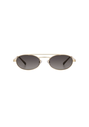 Banbe Winnie Sunglasses in Metallic Gold.