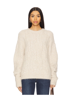 ANINE BING Marisol Sweater in Beige. Size L. Also in M.