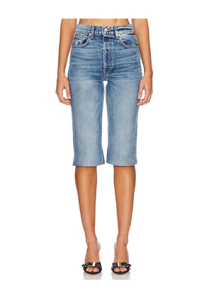 EB Denim Chiara High Rise Capri Jeans in Denim-Medium. Size 26. Also in 27.