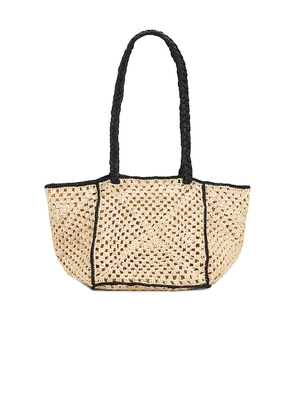 BTB Los Angeles Revalli Tote in Tan.