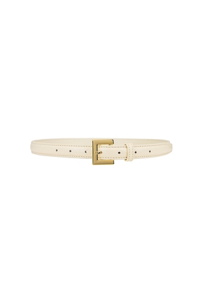 ANINE BING Nicola Belt in Ivory. Size M/L. Also in XS/S.