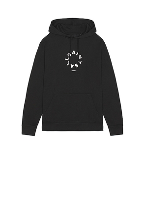 ALLSAINTS Tierra Hoodie in Black. Size M. Also in L.